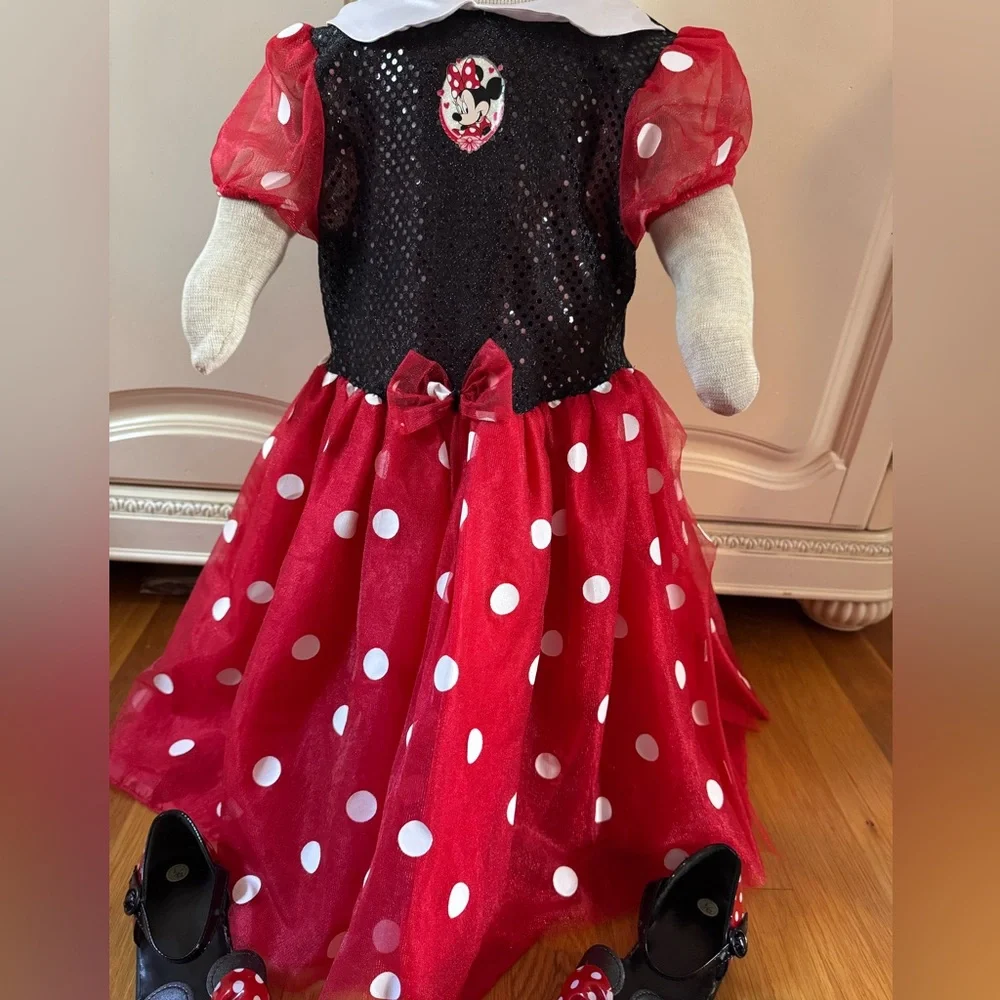 Minnie Mouse dress up headband ears play Disney Store Costume World Disneyland 6